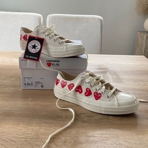 Brand New! Comme des garçons converses
